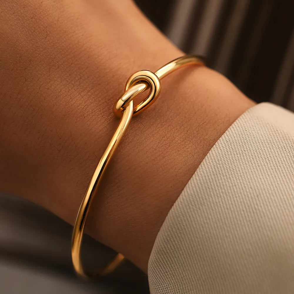 Bracelet en Or avec Nœud Torsadé