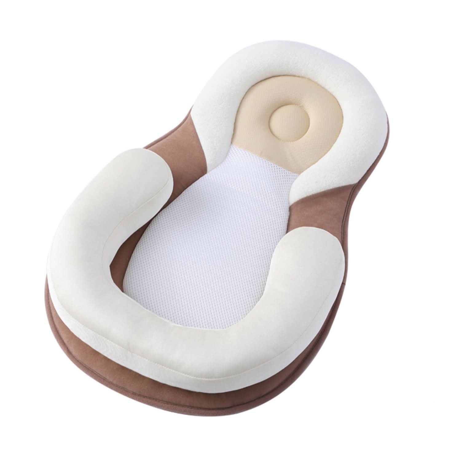 NESTLENAP Coussin pour Bébé – Coussin Ergonomique pour un Sommeil Sûr des Bébés
