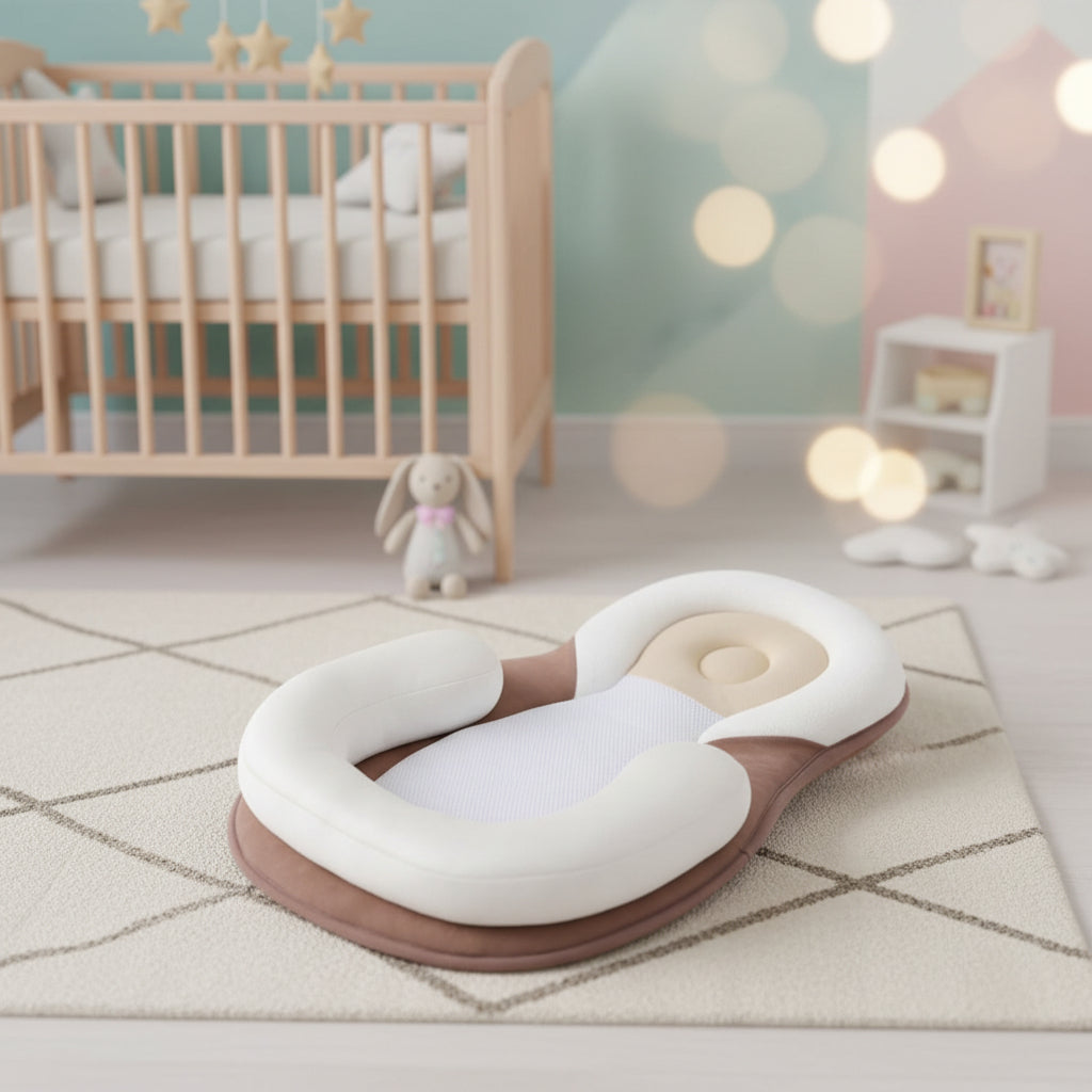 NURSENEST – Coussin pour Bébé – Positionnement Doux pour un Confort Quotidien