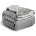 Couverture en sherpa réversible