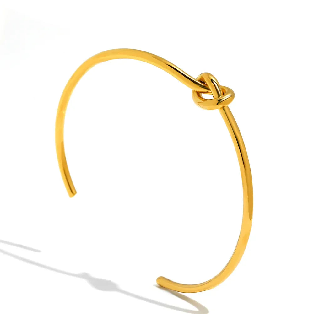 Bracelet en Or avec Nœud Torsadé