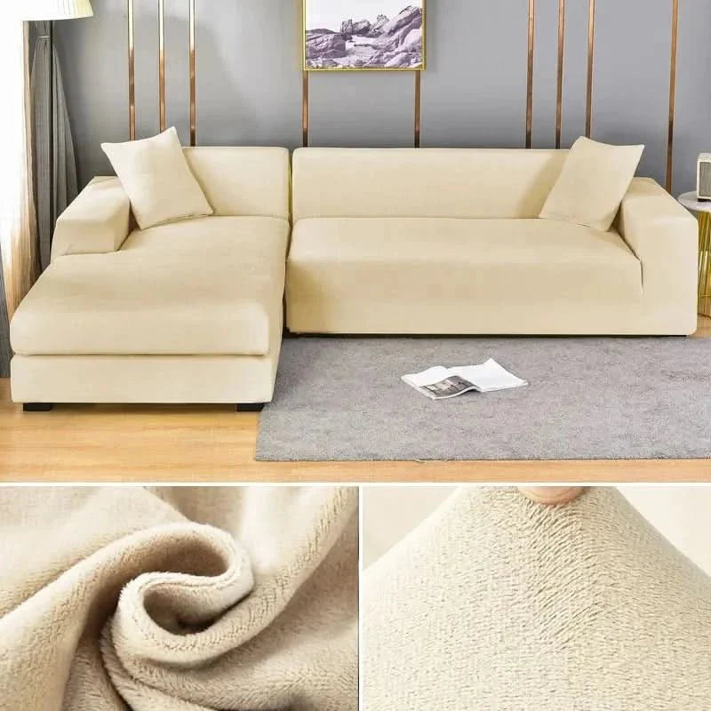 SAMTLUX – Housse de canapé – Élastique & Luxueuse pour chaque salon