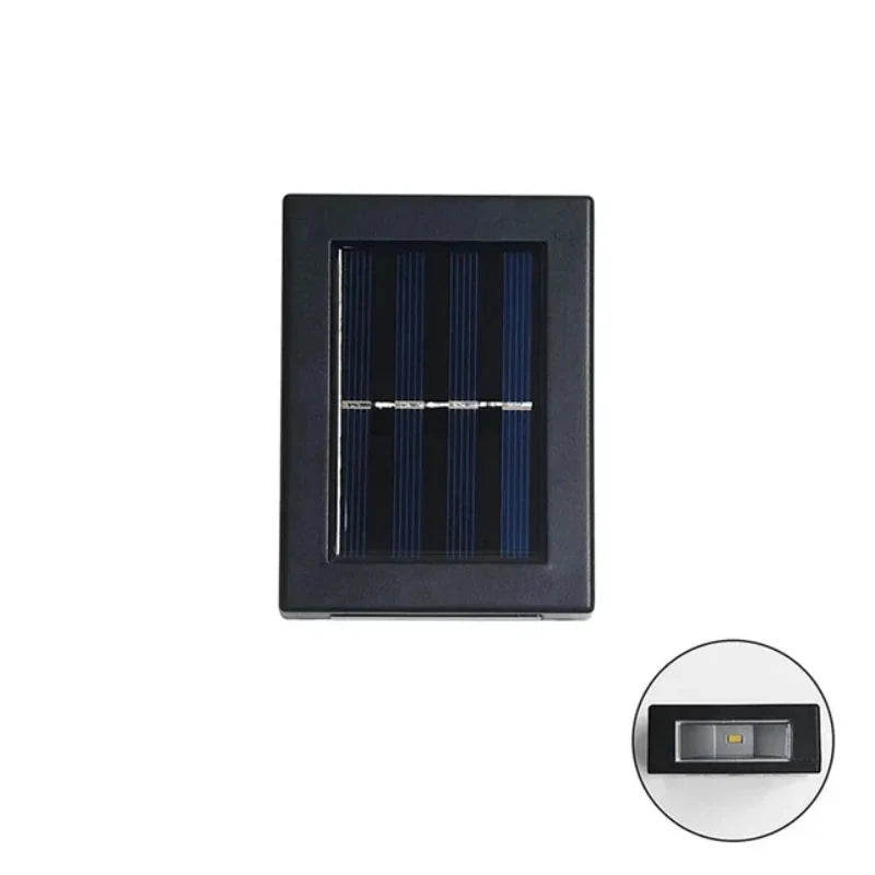 Applique solaire vers le haut et vers le bas