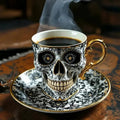 DarkChalice™ | Tasse à café design crâne — Élément mystique pour la table & vitrine
