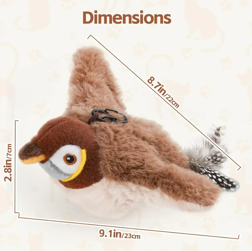 PurrfectPlay™ | Oiseau interactif