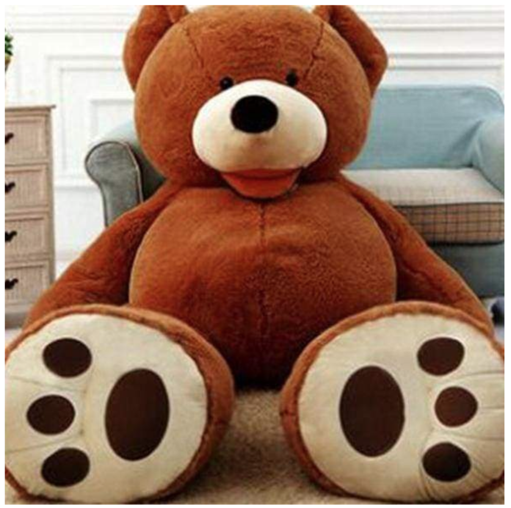 Ours en peluche géant