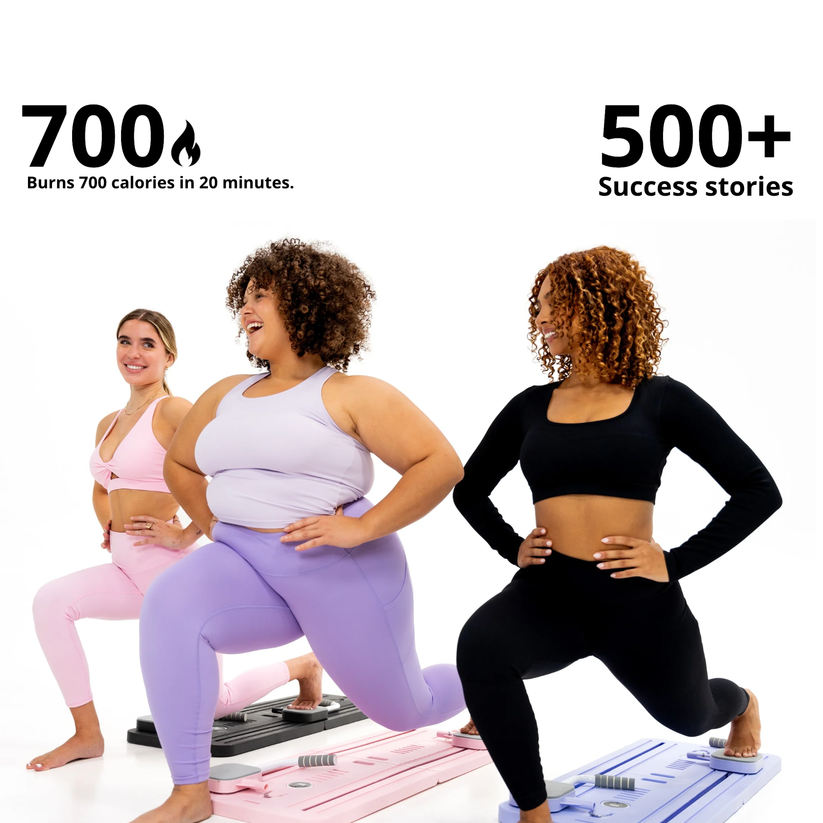 Planche de pilates pliable et multi-usages