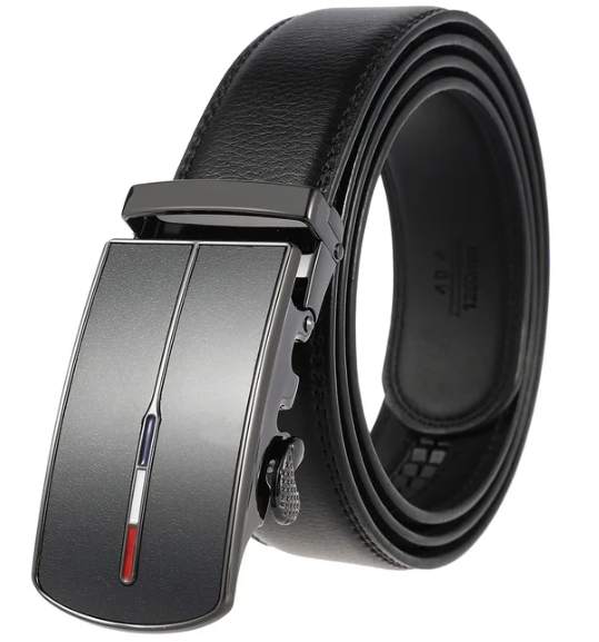 Ceinture de luxe élégante pour hommes avec boucle automatique