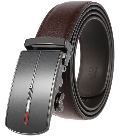 Ceinture de luxe élégante pour hommes avec boucle automatique