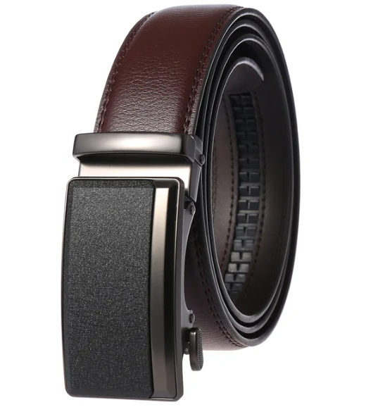 Ceinture de luxe élégante pour hommes avec boucle automatique