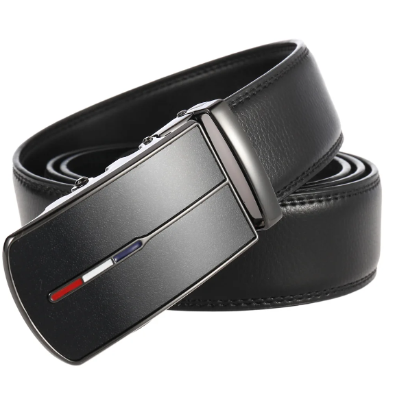 Ceinture de luxe élégante pour hommes avec boucle automatique
