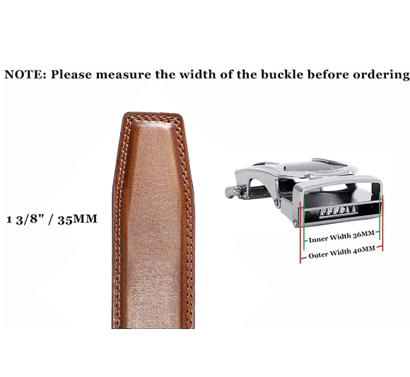 Ceinture pour homme avec boucle automatique - Eleganzio