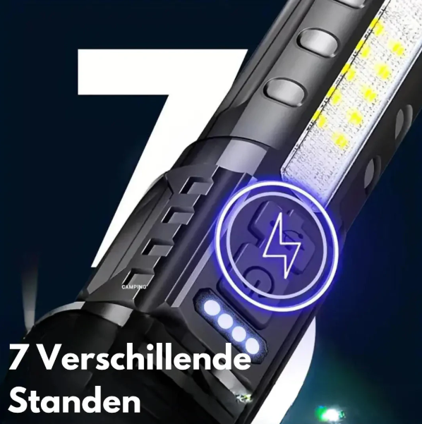 Skanto | Lampe de poche militaire haute performance de 5000 lumens
