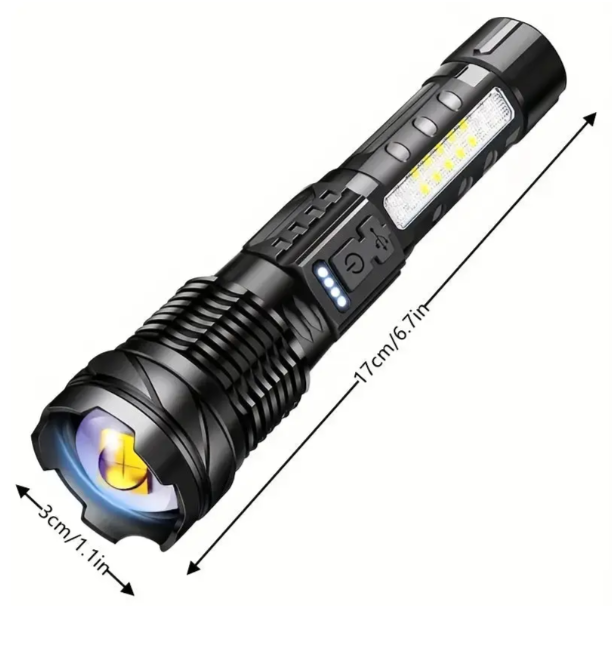 Skanto | Lampe de poche militaire haute performance de 5000 lumens