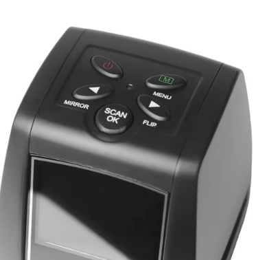 Numériseur de diapositives avec aperçu LCD, emplacement pour carte SD et fonction autonome