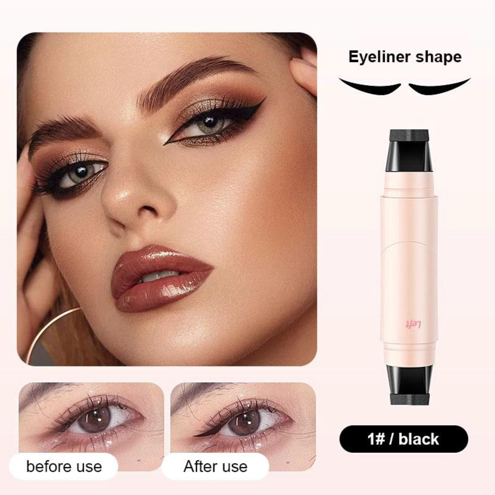 L'eyeliner à ailes en 5 secondes