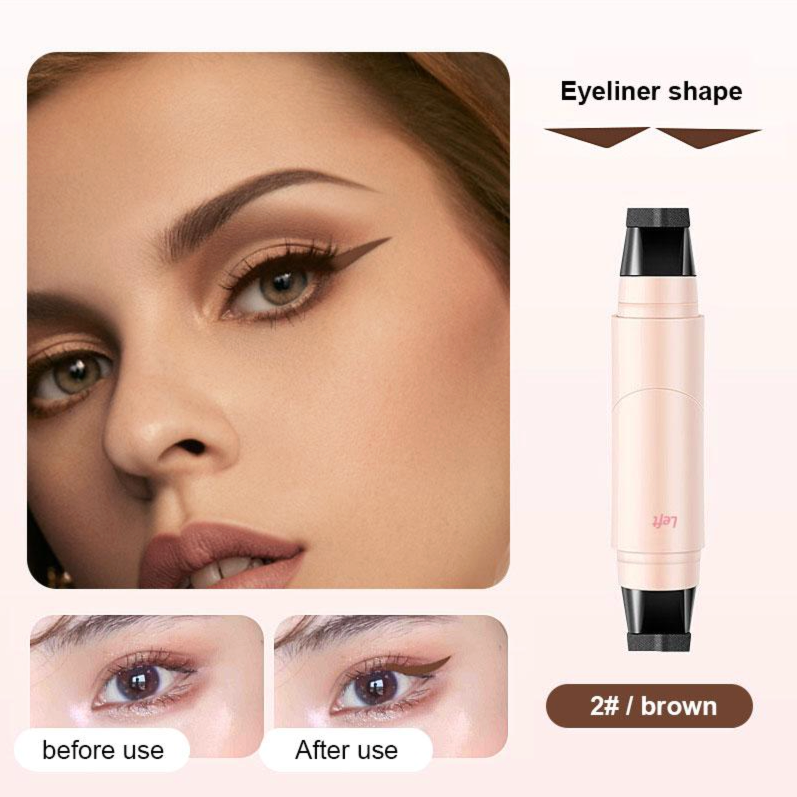 L'eyeliner à ailes en 5 secondes