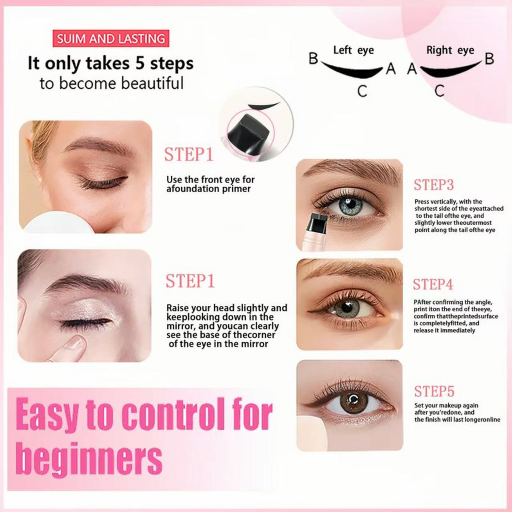L'eyeliner à ailes en 5 secondes