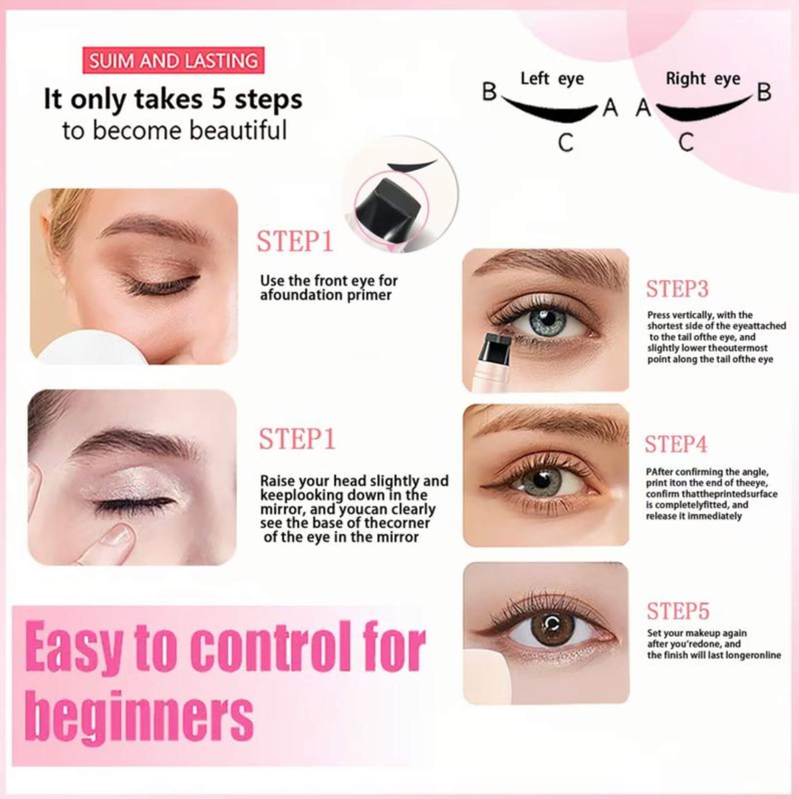 L'eyeliner à ailes en 5 secondes