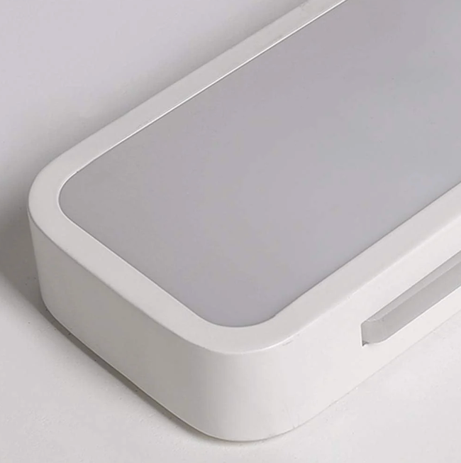 Lumière de plafond encastrée linéaire Runway - Applique LED ambiante ajustable