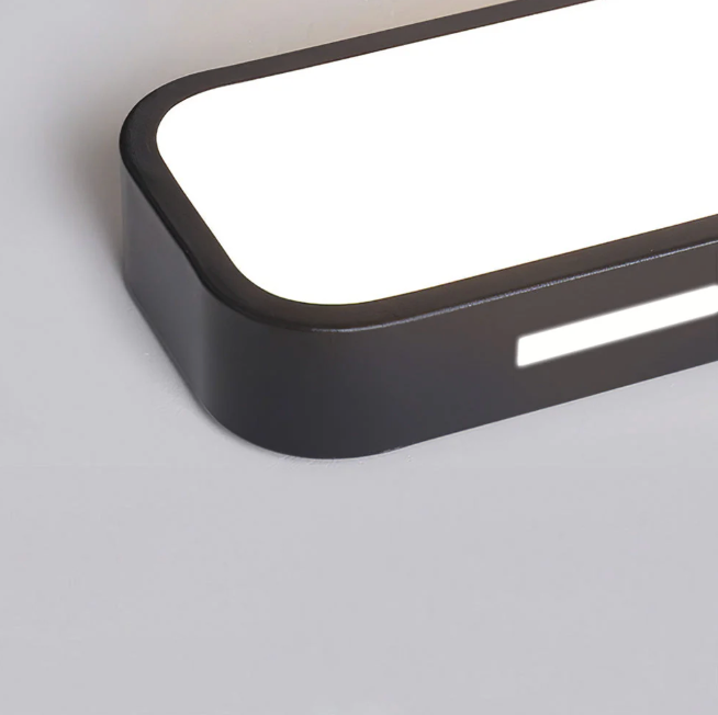 Lumière de plafond encastrée linéaire Runway - Applique LED ambiante ajustable