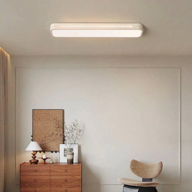 Lumière de plafond encastrée linéaire Runway - Applique LED ambiante ajustable