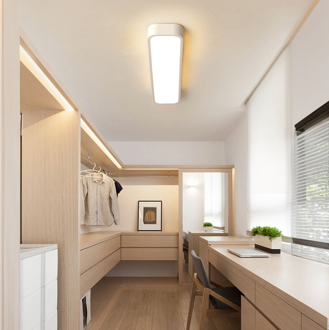Lumière de plafond encastrée linéaire Runway - Applique LED ambiante ajustable