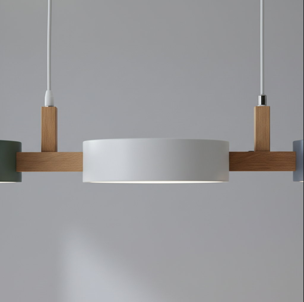 Lustre Nordique Moderne - Éclairage Suspendu Multi-Lumière pour Espaces de Salle à Manger et Cuisine