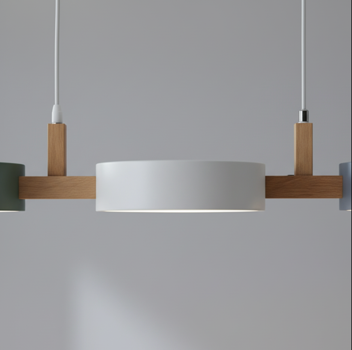 Lustre Nordique Moderne - Éclairage Suspendu Multi-Lumière pour Espaces de Salle à Manger et Cuisine