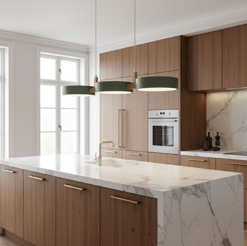 Lustre Nordique Moderne - Éclairage Suspendu Multi-Lumière pour Espaces de Salle à Manger et Cuisine