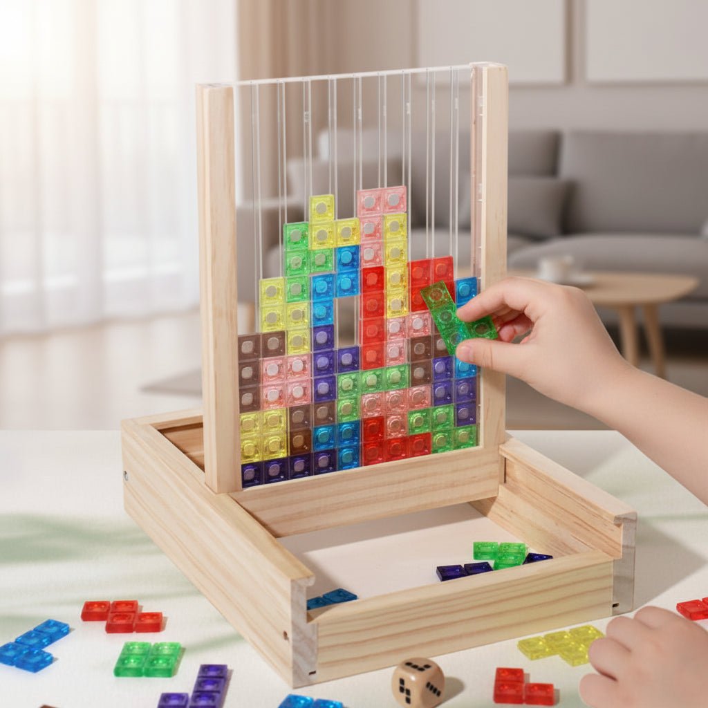 ECOBLOCK – Puzzle en bois pour un plaisir de jeu durable et un entraînement mental
