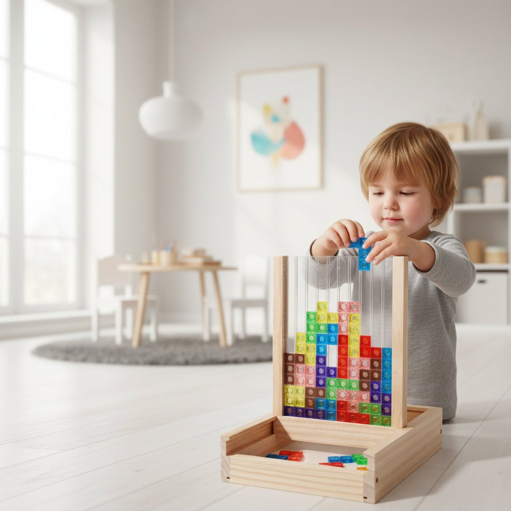 ECOBLOCK – Puzzle en bois pour un jeu durable et un entraînement cérébral