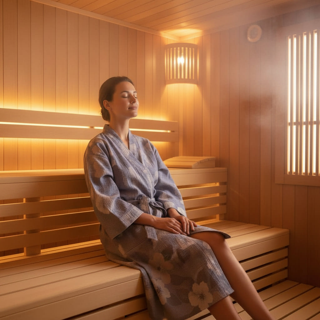 KIMONARA – Peignoir kimono en coton bio pour un confort quotidien respirant