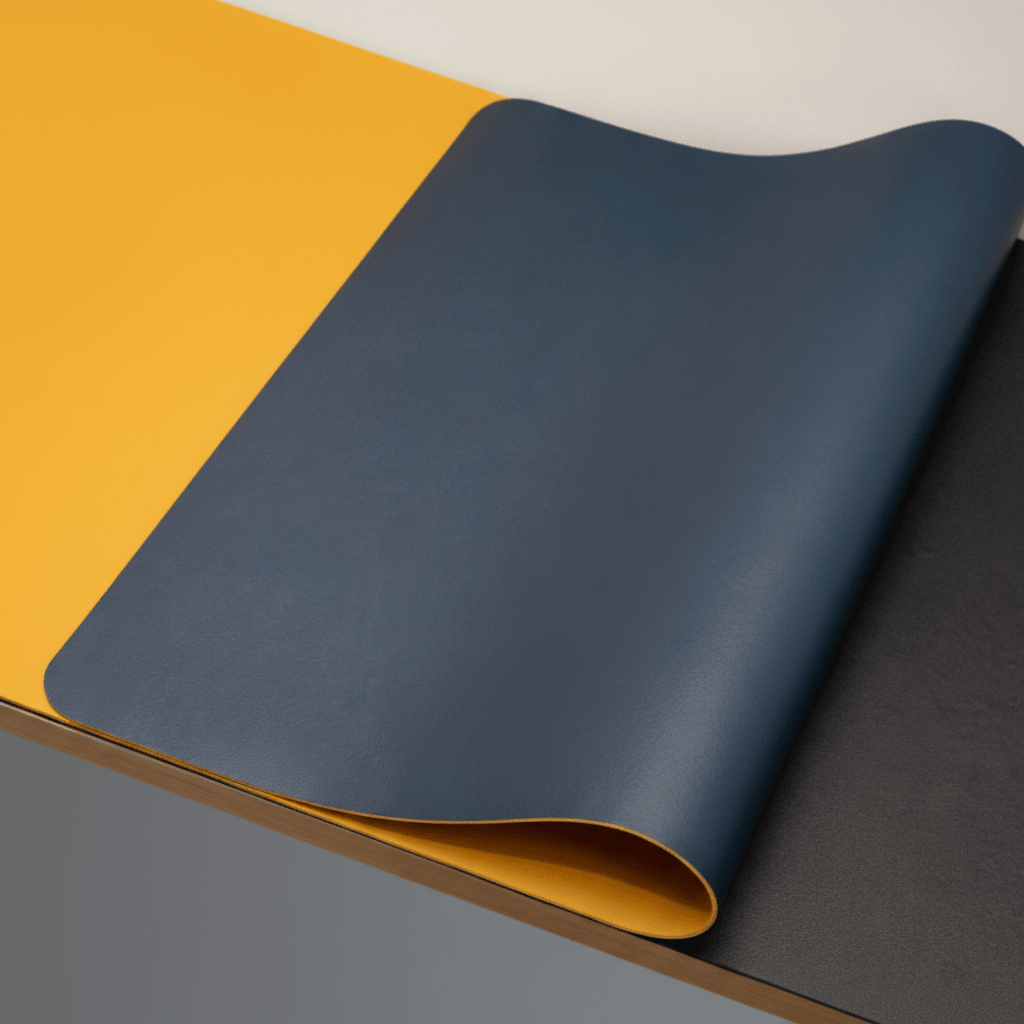 DESKSHIELD – Tapis de bureau en PU cuir premium pour un contrôle précis de la souris