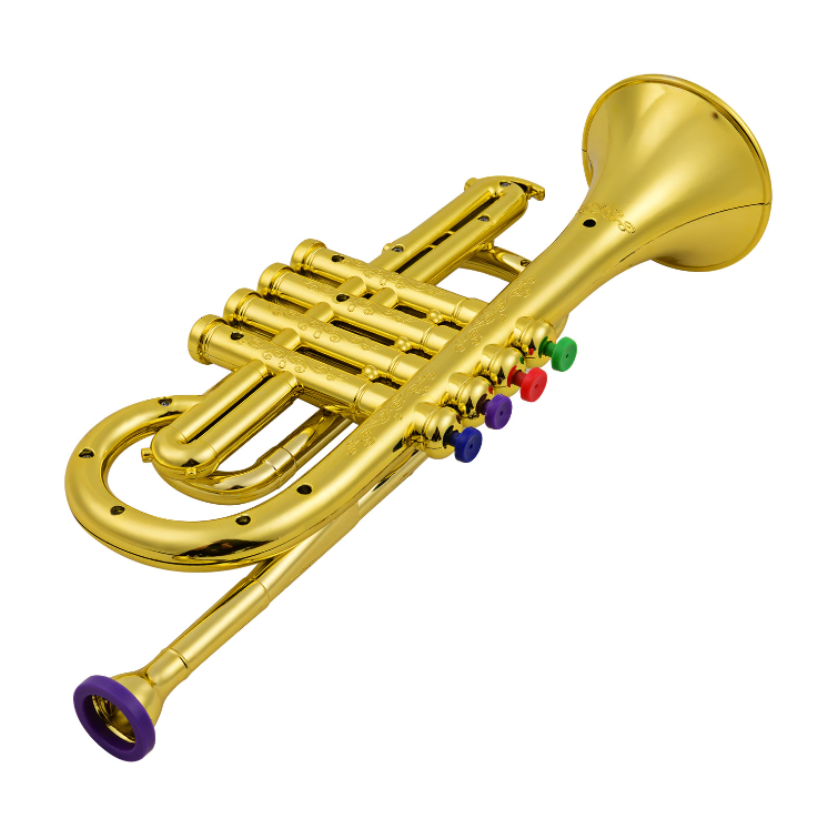 Trompette Musicale pour Enfants Jouet Cadeau Musique Outil de Jeu Instrument de Simulation