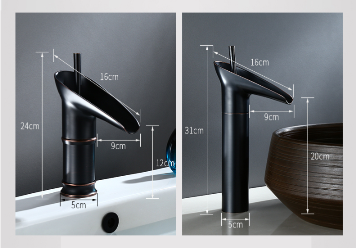 Robinet de Lavabo de Luxe - CascadeFlow