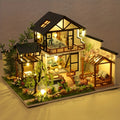Minvella | Maison en bois miniature à faire soi-même | Kit de construction 3D à assembler soi-même | Kit créatif pour adolescents et adultes | Idée cadeau parfaite