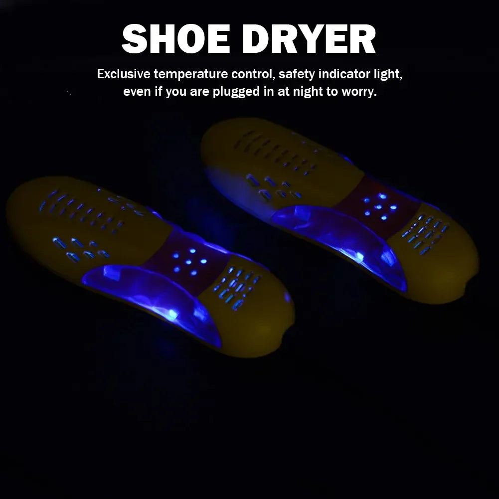 Skanto | Sèche-chaussures Électrique et Désodorisateur avec Chaleur, Éliminateur d'Odeur UV, Déshumidificateur, Chauffe-pieds Appareil Ménager