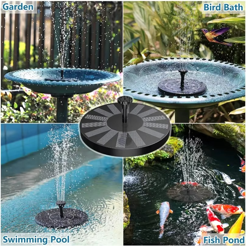 SolarFlow™ | Fontaine Solaire – Flottante, sans électricité & étanche
