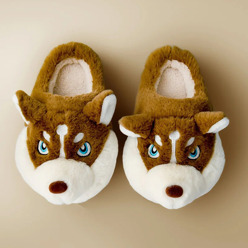 Chaussons Husky – Pour Chaleur et Joie à Domicile