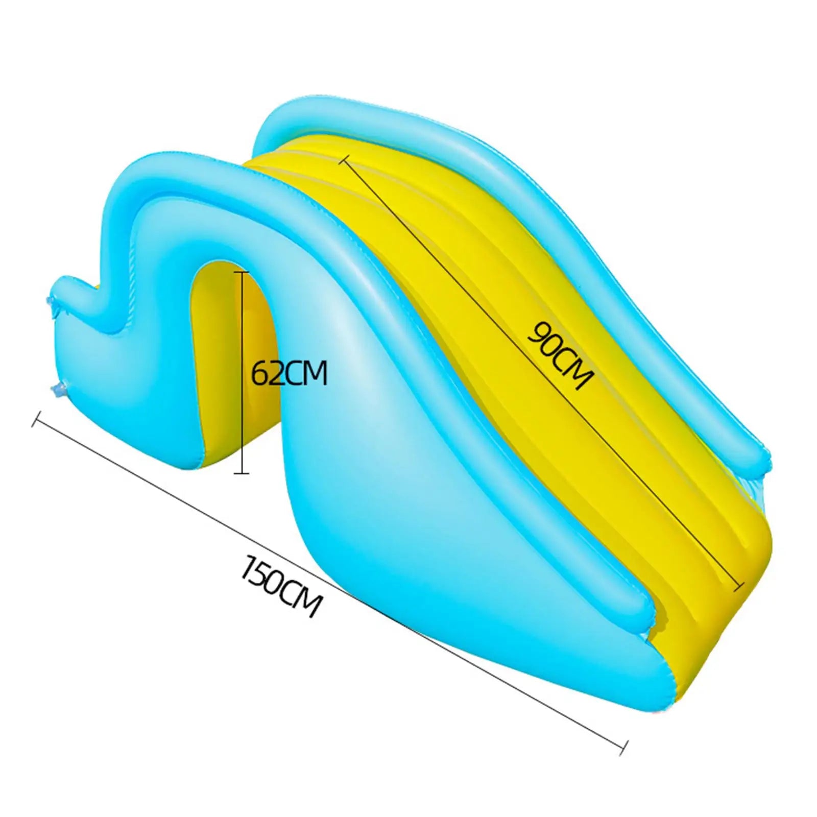 Toboggan Gonflable pour Enfants – Parfait pour la Piscine et le Jardin