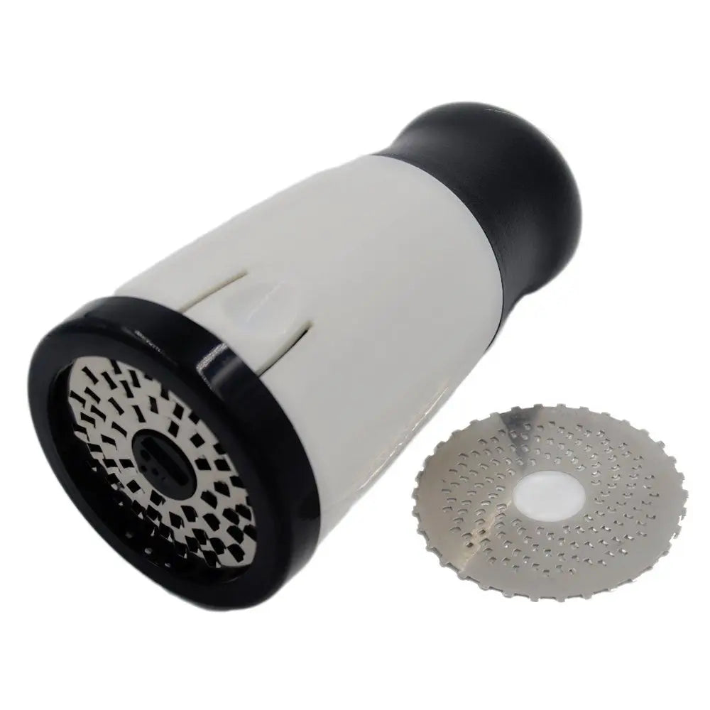 Râpe à fromage en acier inoxydable GRATEVO DuoCut | Inclus 2 inserts de coupe | Râpe à fromage robuste et râpe à légumes
