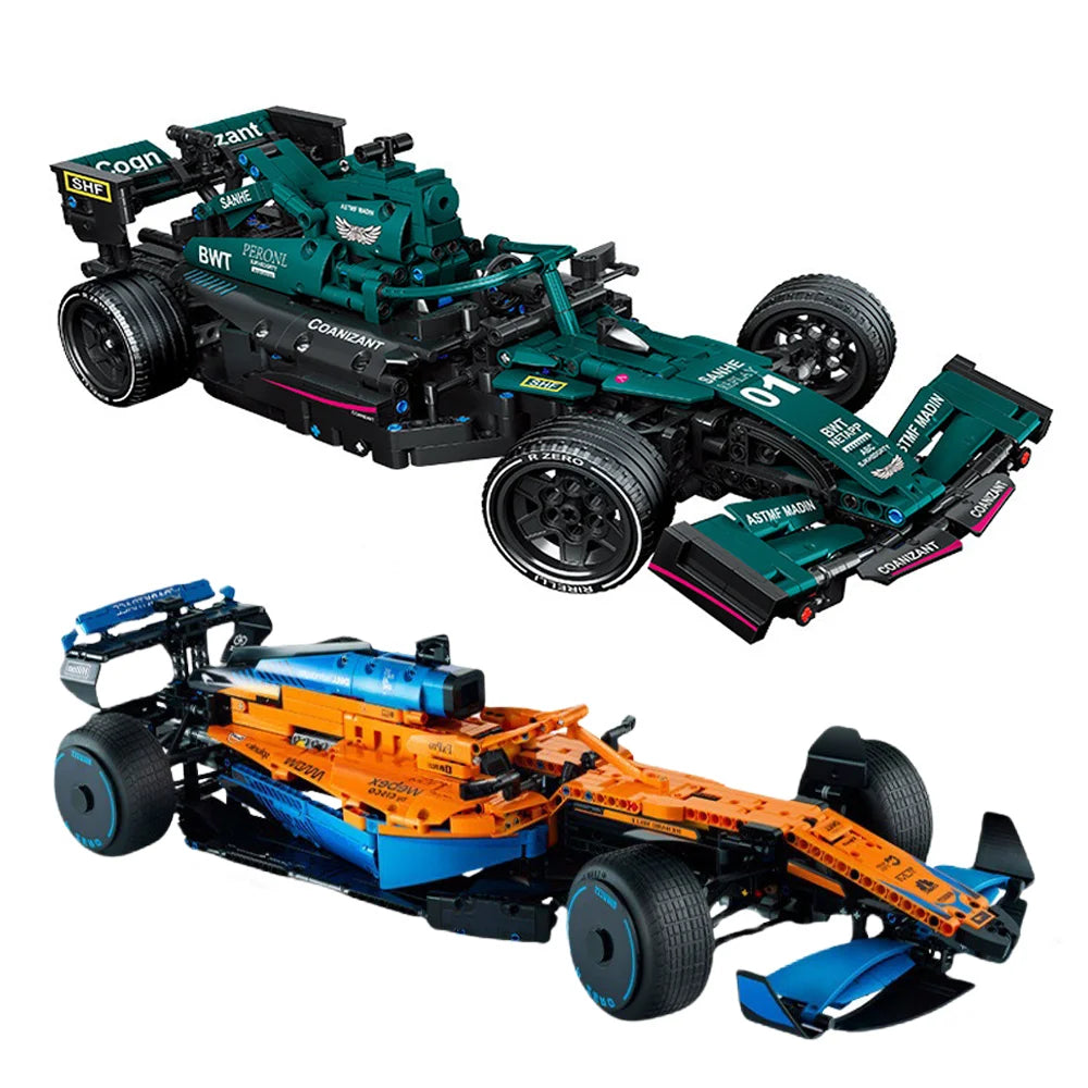 Kit de Construction de Voiture de Course - Modèle Passionnant pour les Passionnés