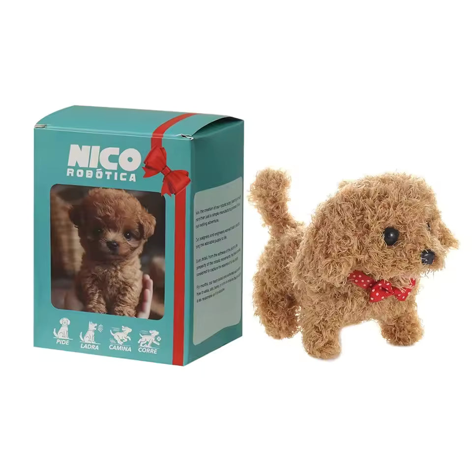 NICOO - Jouet Robot Chien Interactif avec Mouvements Réalistes pour Enfants