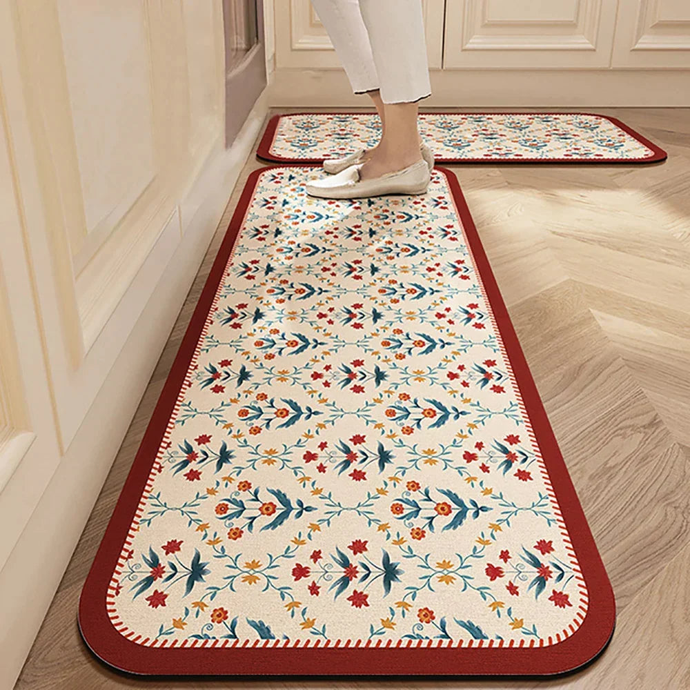 Tapis de Cuisine Antidérapant Premium