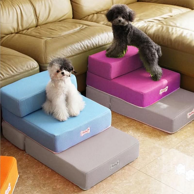 DOGSTEP PRO – Échelle de luxe pour chien pour un accès sécurisé au canapé et au lit