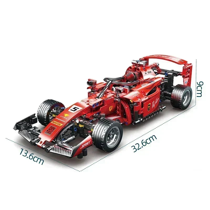 Kit de Construction de Voiture de Course - Modèle Passionnant pour les Passionnés