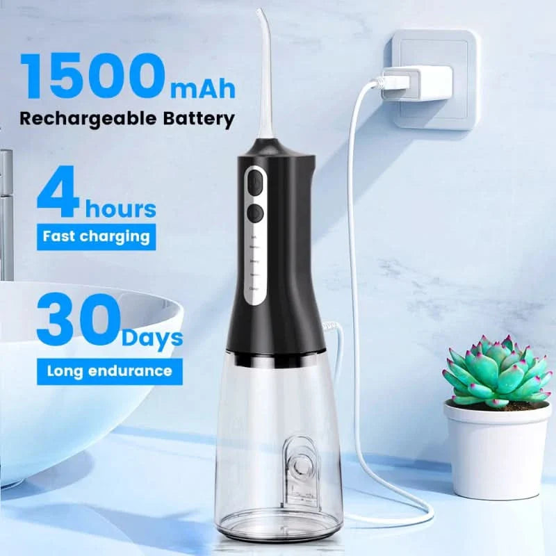 Hydropulseur rechargeable pour soins dentaires