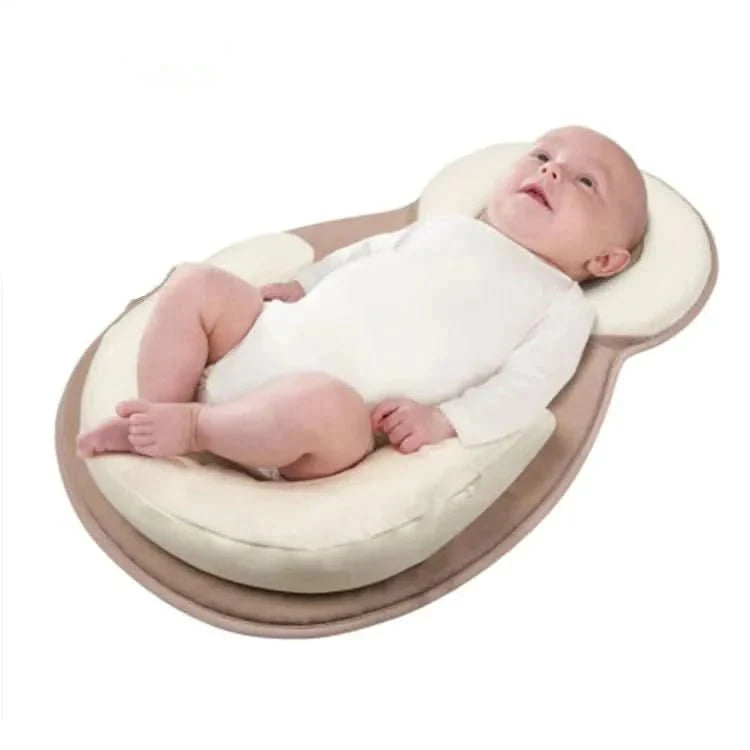 NESTLENAP Coussin pour Bébé – Coussin Ergonomique pour un Sommeil Sûr des Bébés