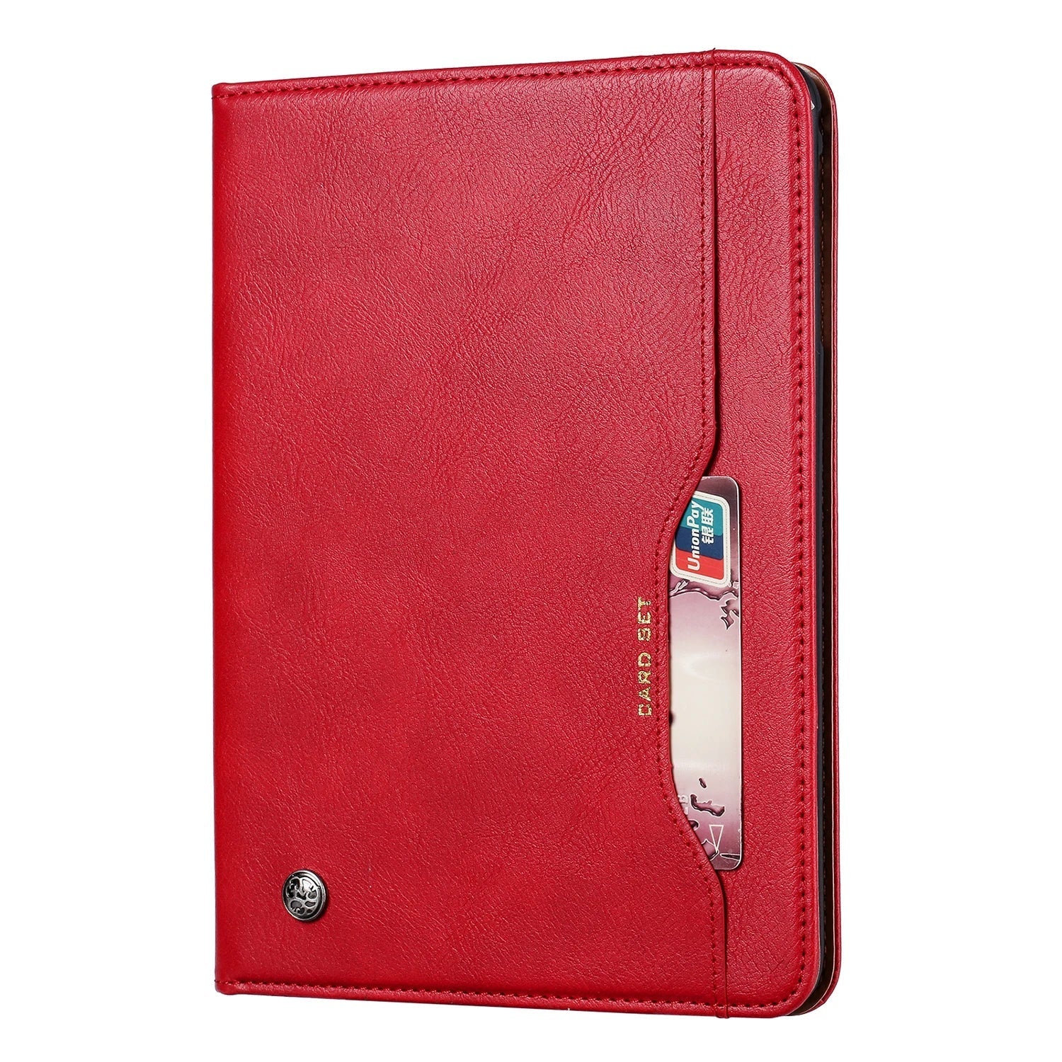 Étui en cuir pour iPad 9,7 (2017-2018), 10,2 (7e/8e génération), Air 2/3/4, Pro 9,7/10,5/11 - Étanche, Résistant aux chocs, Housse de tablette professionnelle